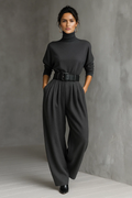 Melian | Jumpsuit mit Rollkragen