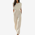 Nelaina | Belted Jumpsuit