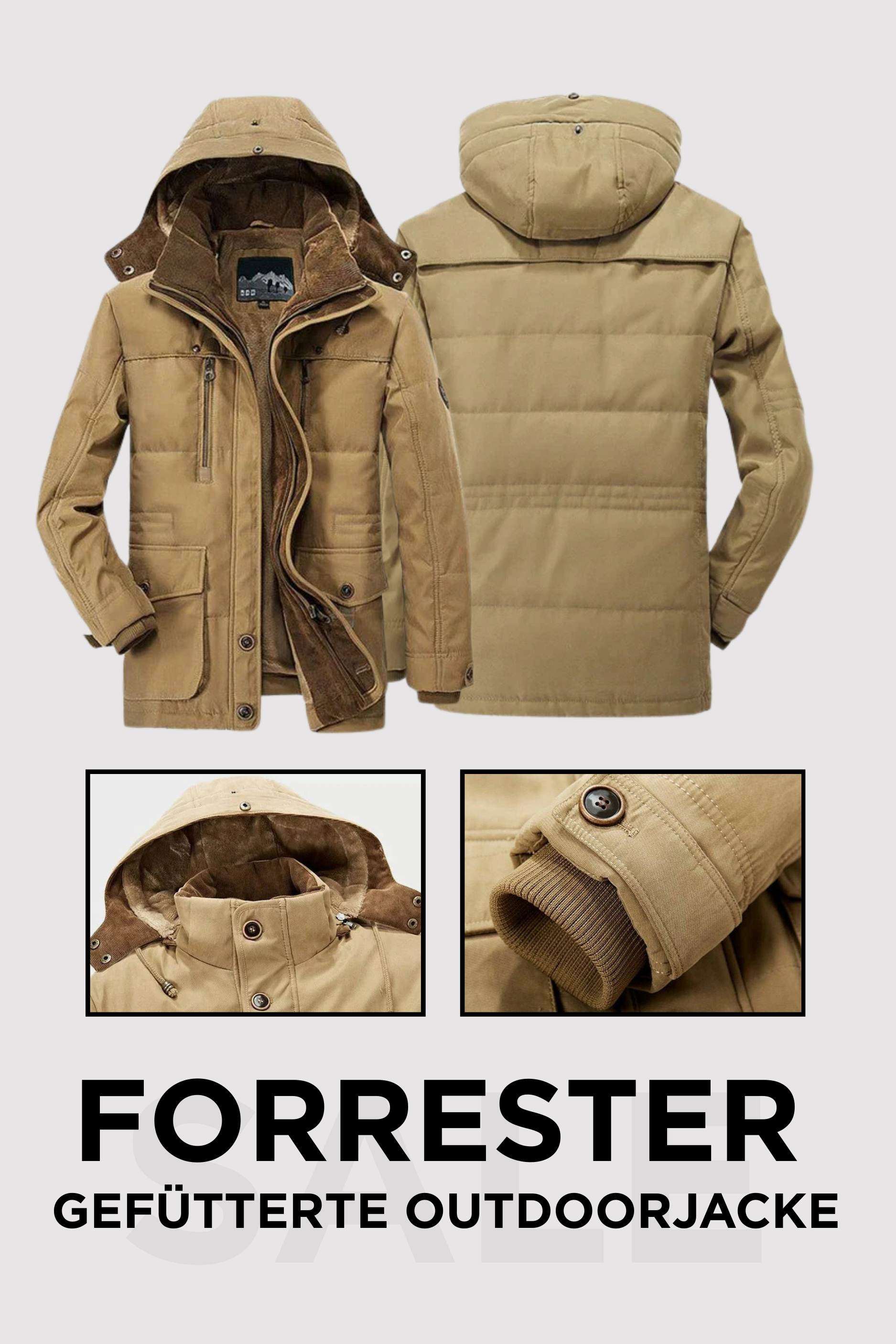 Forrester | Gefütterte Outdoorjacke