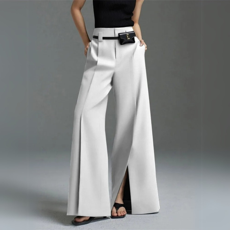Hochtaillierte Hose