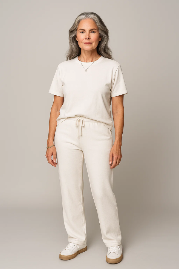 Kari | Kurze Ärmel ＆ Hose Zweiteiliges Set