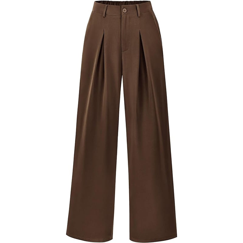 Alessa | Hochtaillierte Hose mit weitem Bein