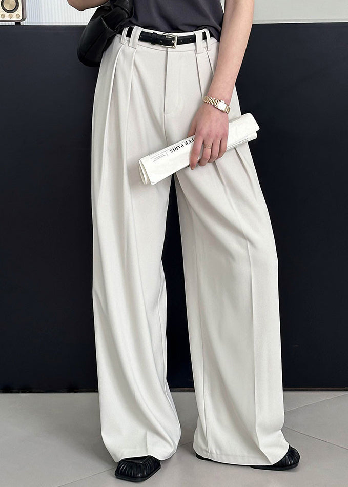 Lucienne | Weite Stoffhose mit hohem Bund