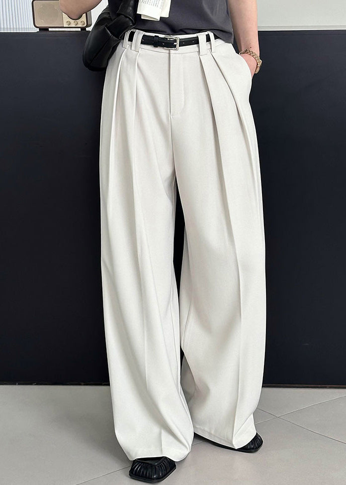Lucienne | Weite Stoffhose mit hohem Bund