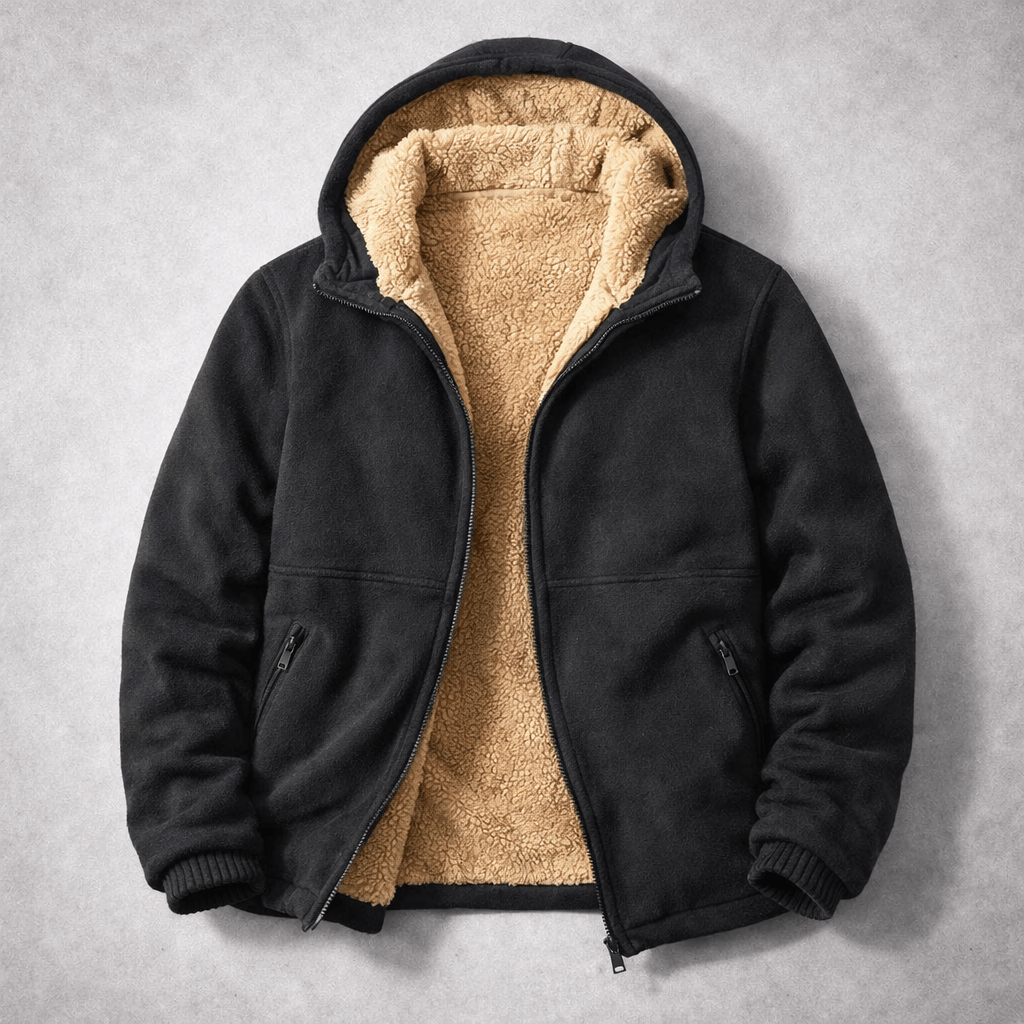 Herren Fleece-Jacke aus Sherpa