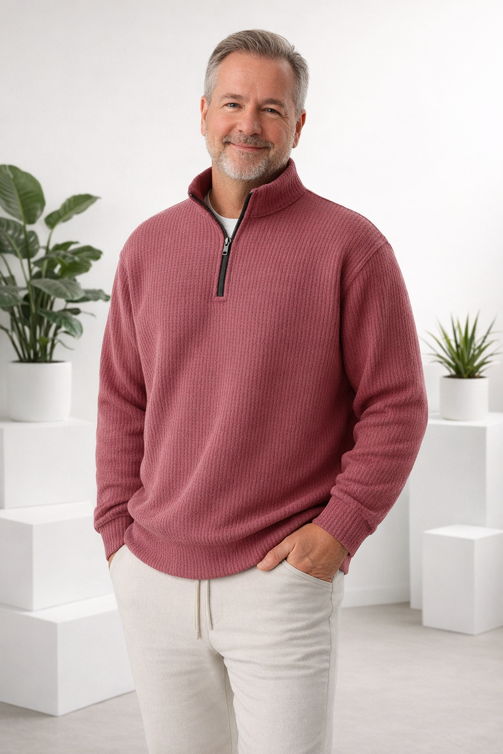 DAAN | Zip-Pullover