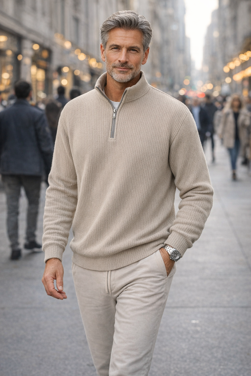 DAAN | Zip-Pullover