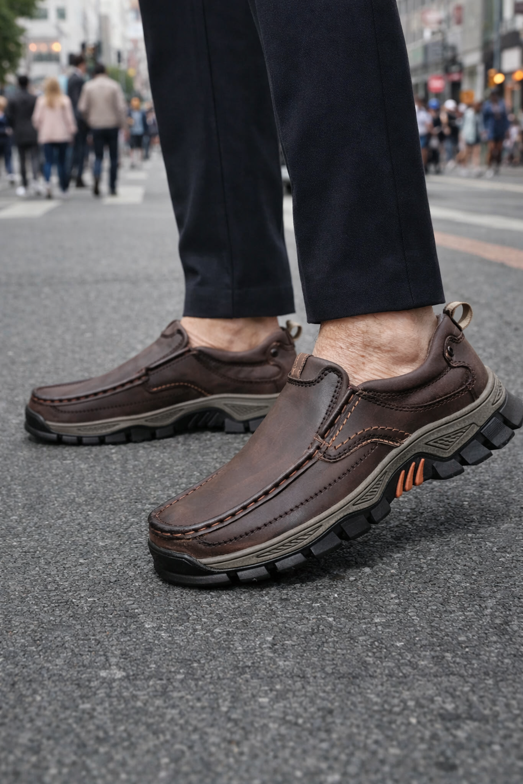 Razel | Orthopädische Leder-Wanderschuhe