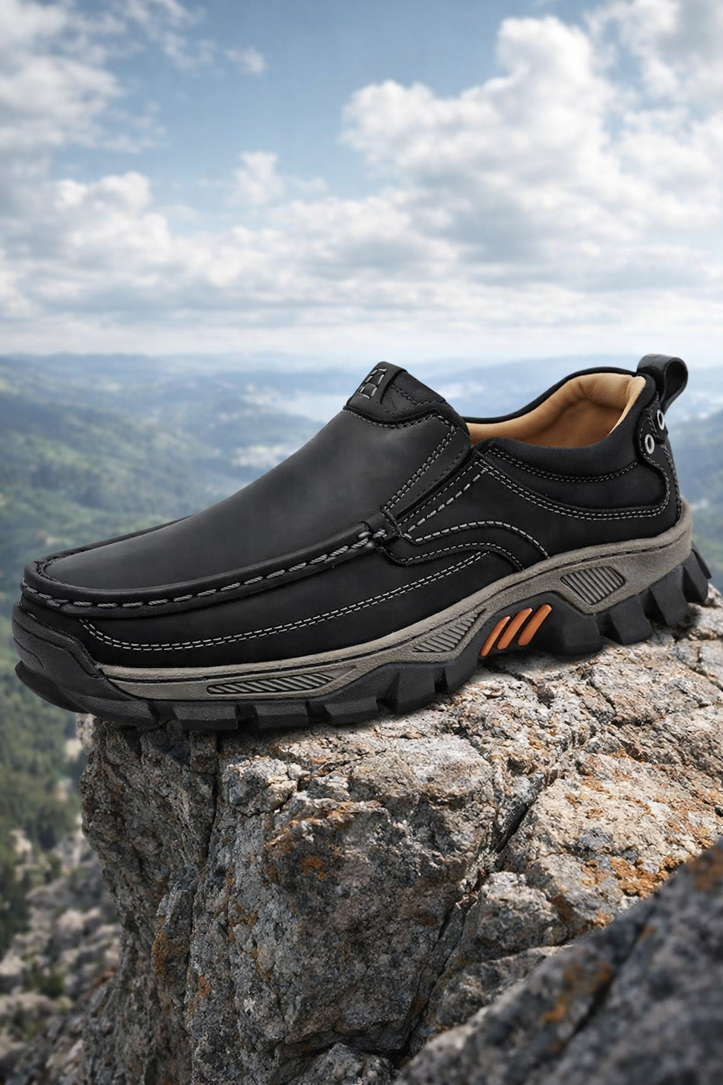 Razel | Orthopädische Leder-Wanderschuhe