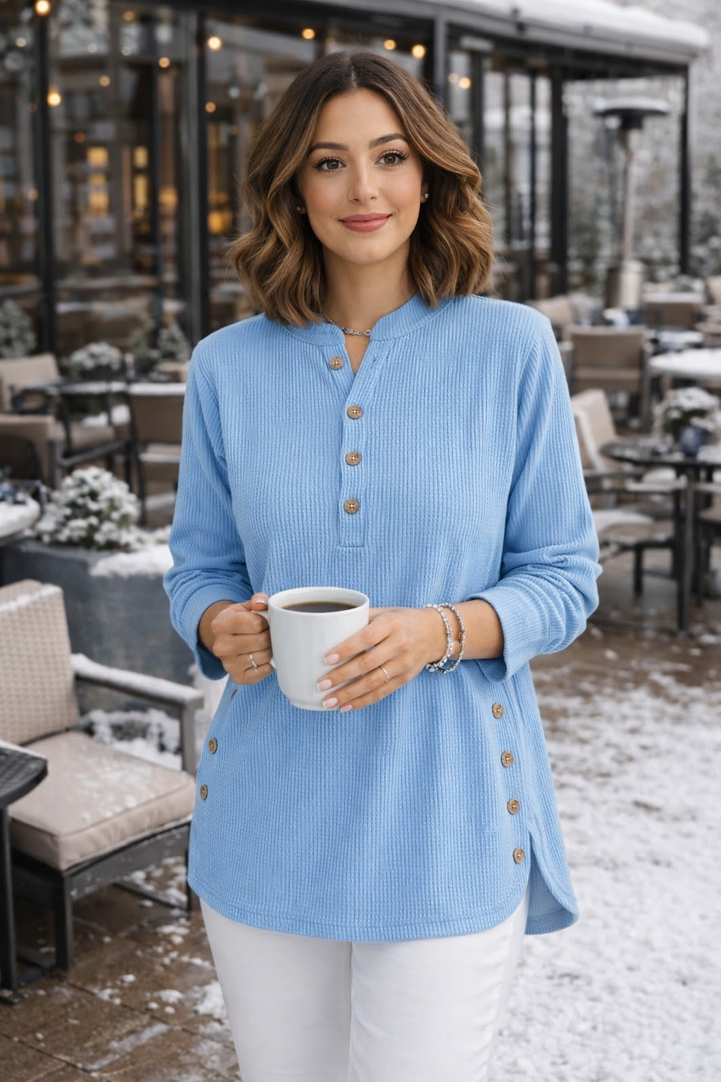 Hannah | Hauts Henley aus Cord