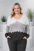 Renilda | Eleganter Strickpullover Mit V-Ausschnitt
