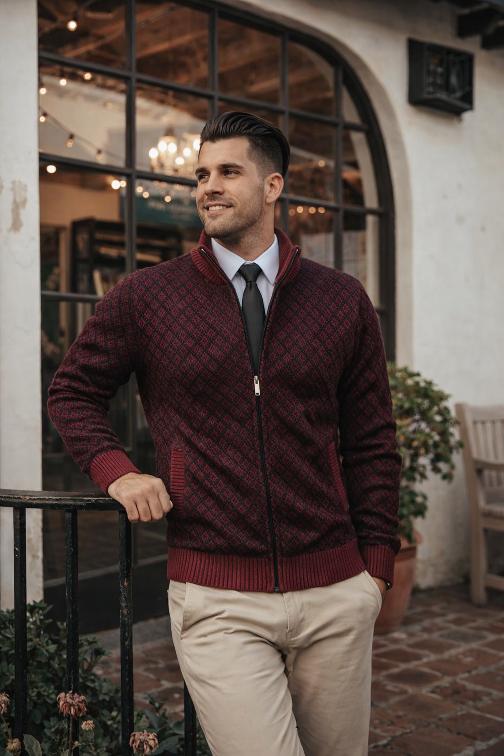 Oliver | Luxuriöser Freizeit-Cardigan