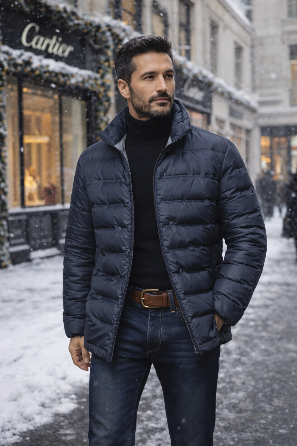 Ofer | Warme und elegante Daunenjacke