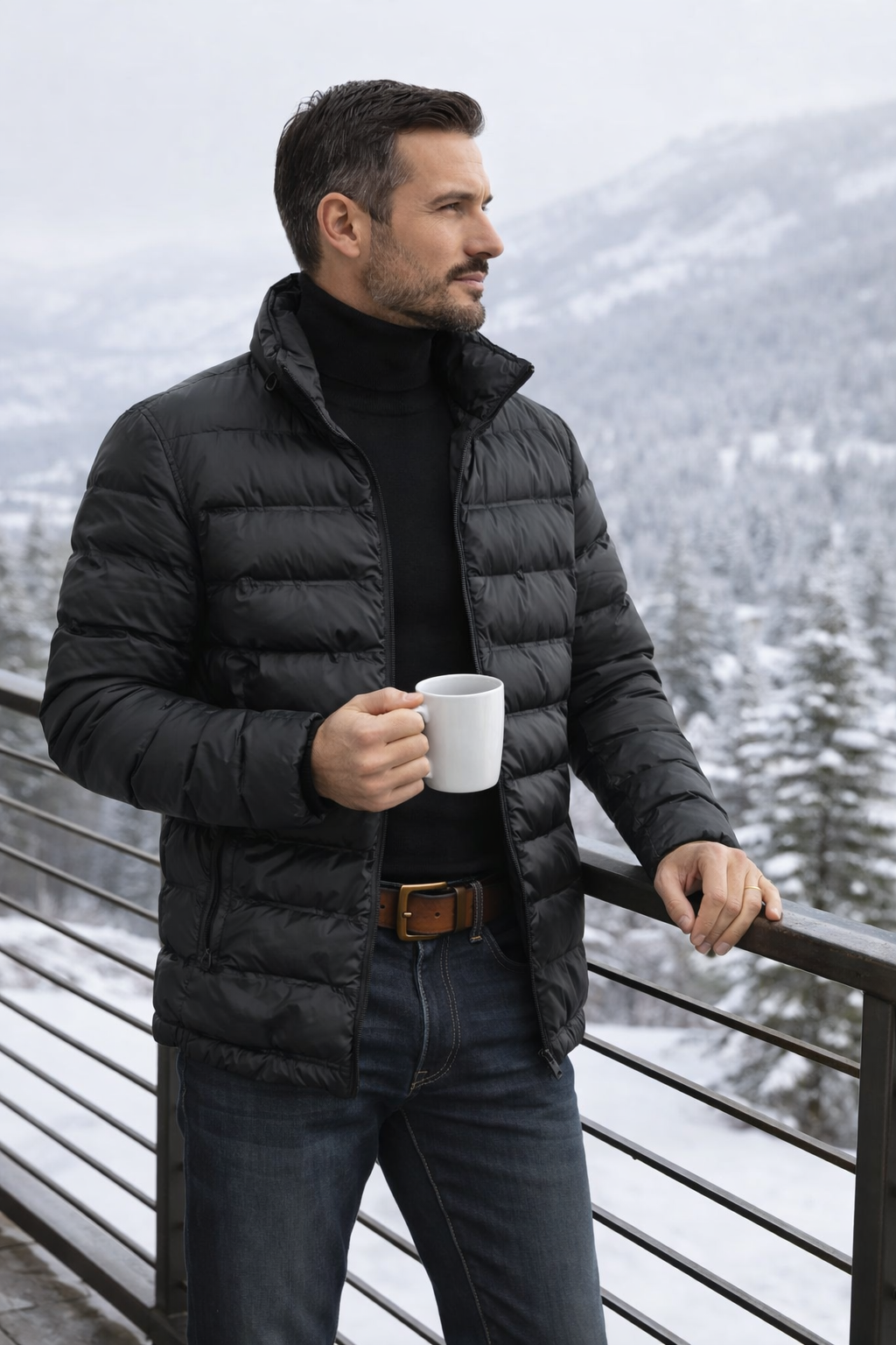 Ofer | Warme und elegante Daunenjacke
