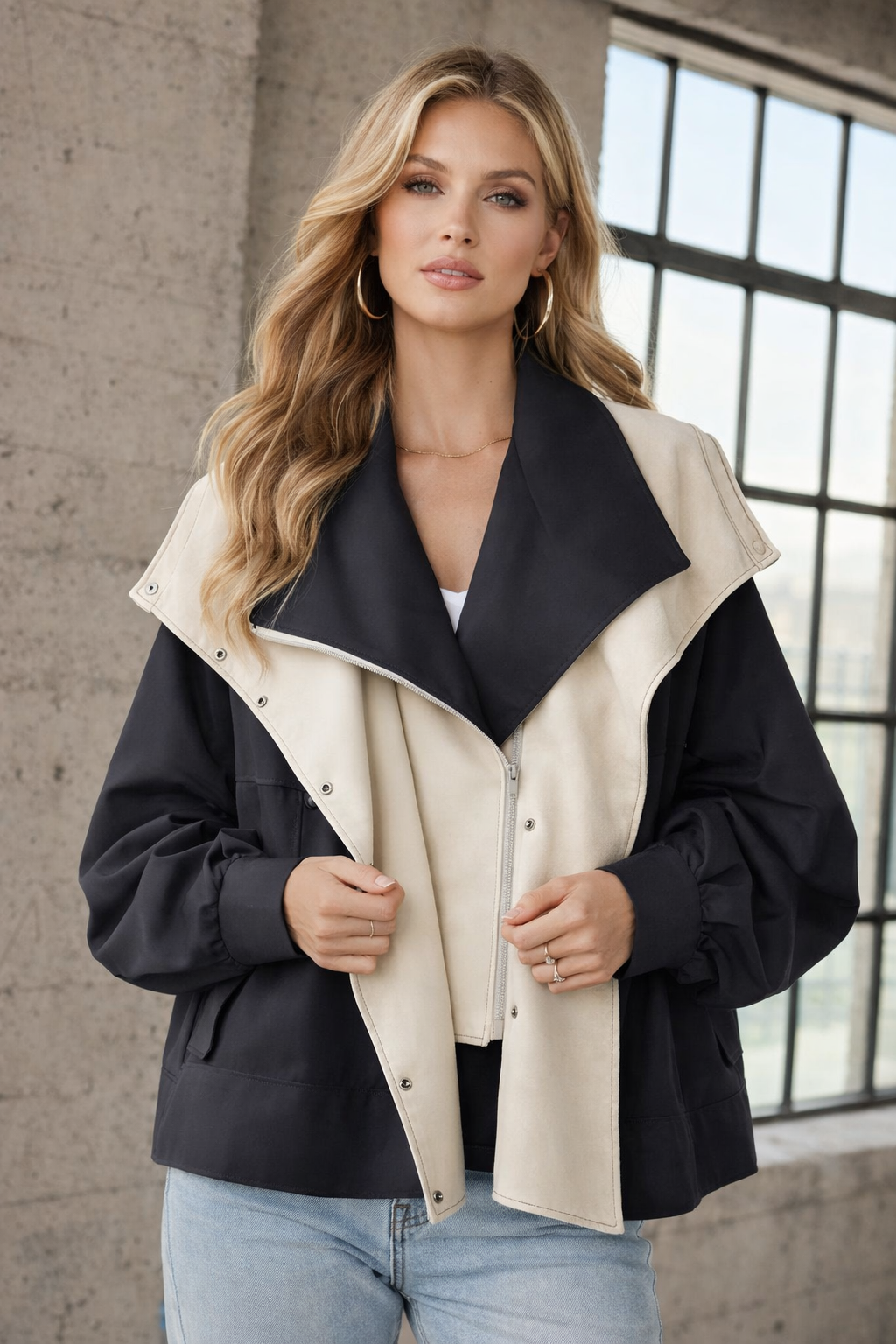 Alva | Elegante Jacke mit Schutz