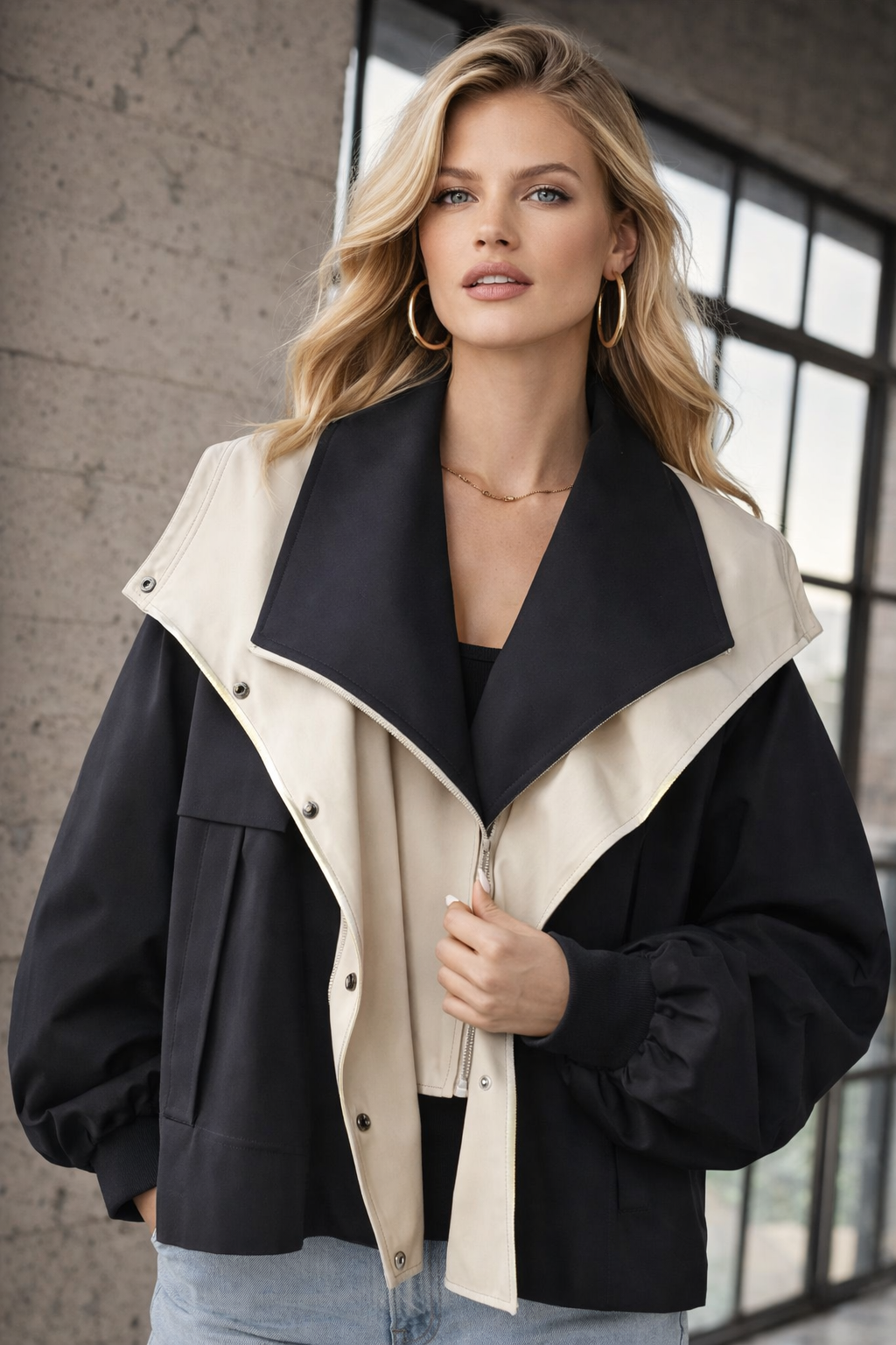 Alva | Elegante Jacke mit Schutz