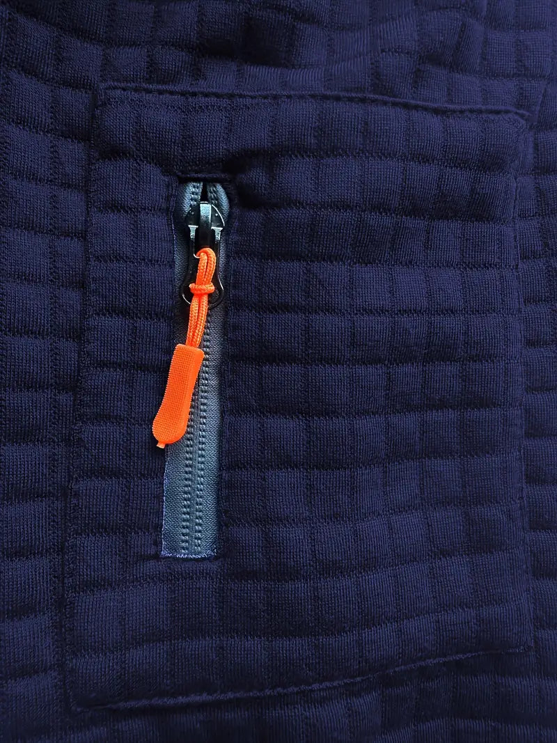 Ephraim | Strukturiertes Poloshirt Mit Ärmeltasche