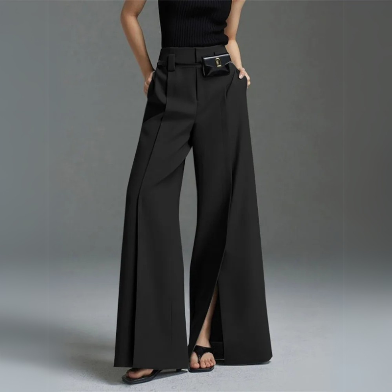 Hochtaillierte Hose