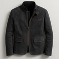Plamen | Wildlederjacke mit Taschen