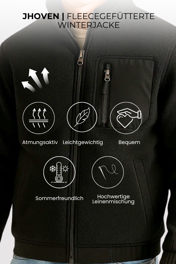 Jhoven | Fleecegefütterte Winterjacke