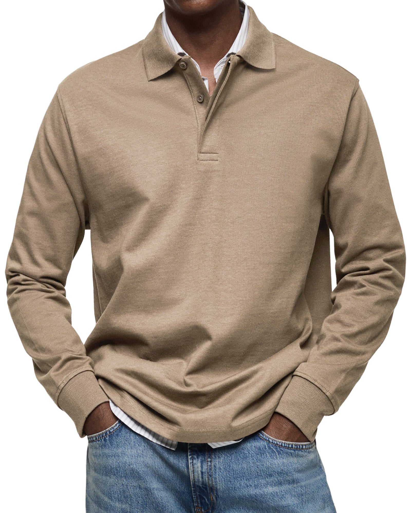 Conrad | LUXURIÖSES POLOSHIRT MIT LANGEN ÄRMELN