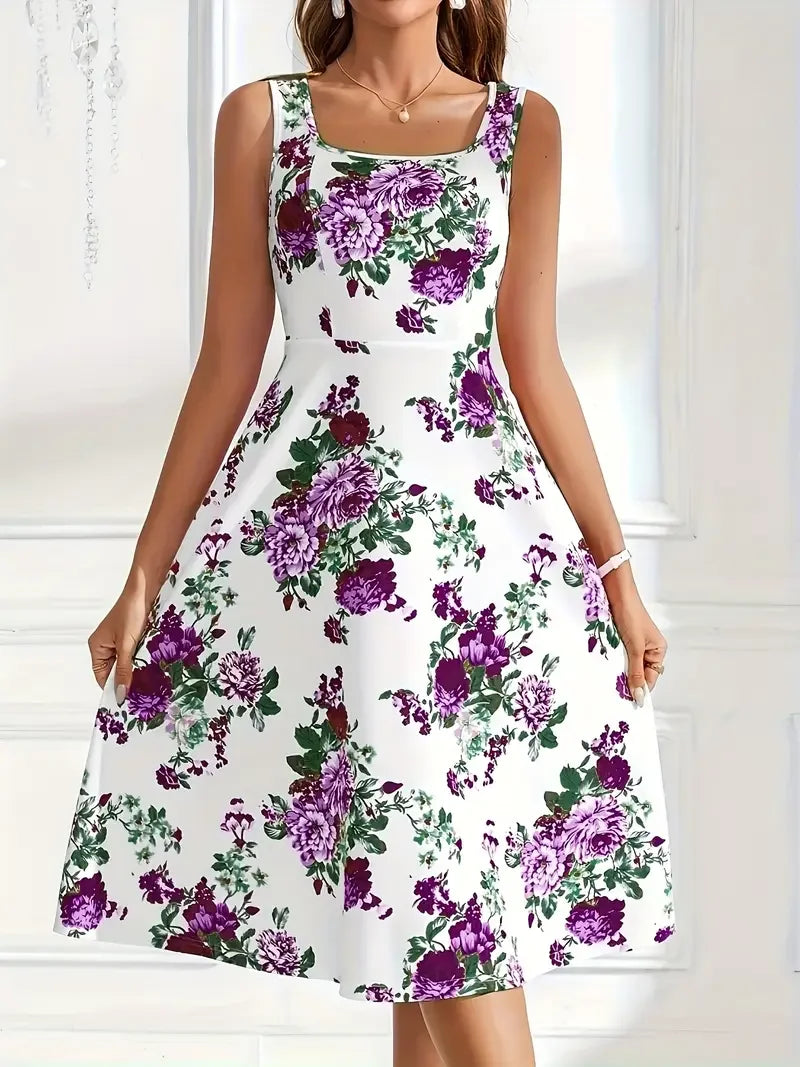 Nikolina Modisches und Elegantes Midi-Kleid