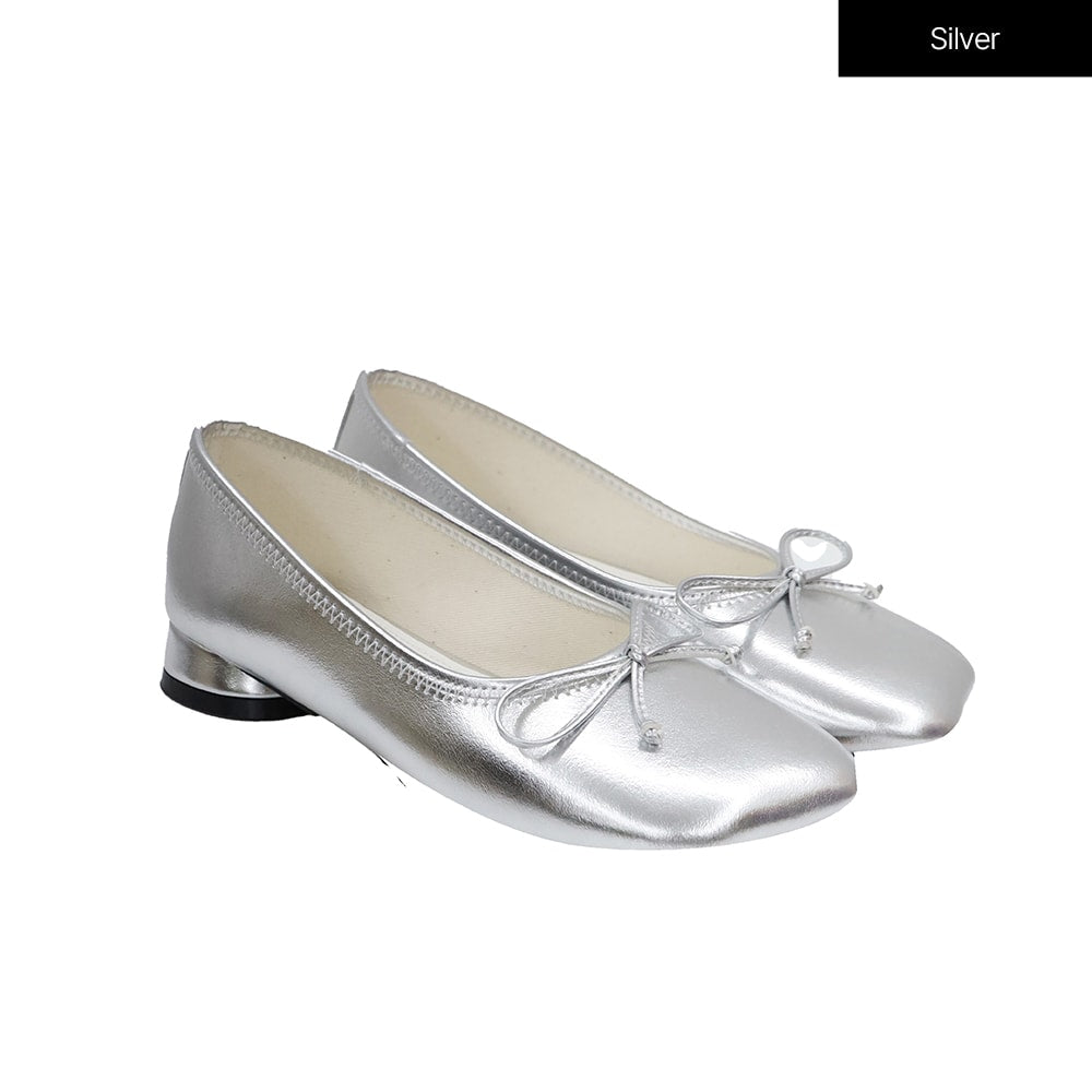 Bunte Ballettschuhe mit Schleifen OJ03