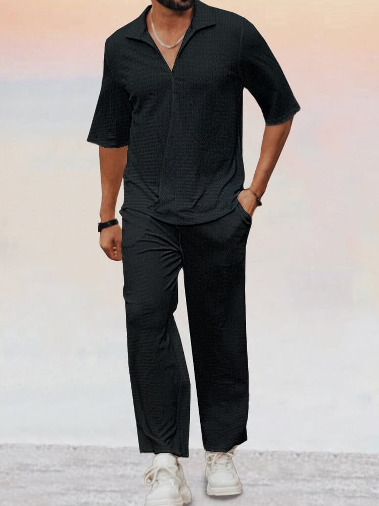 Silvan | Zweiteiler mit Poloshirt und Hose