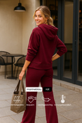 Fely | Freizeit-Hoodie und Trainingshose Set