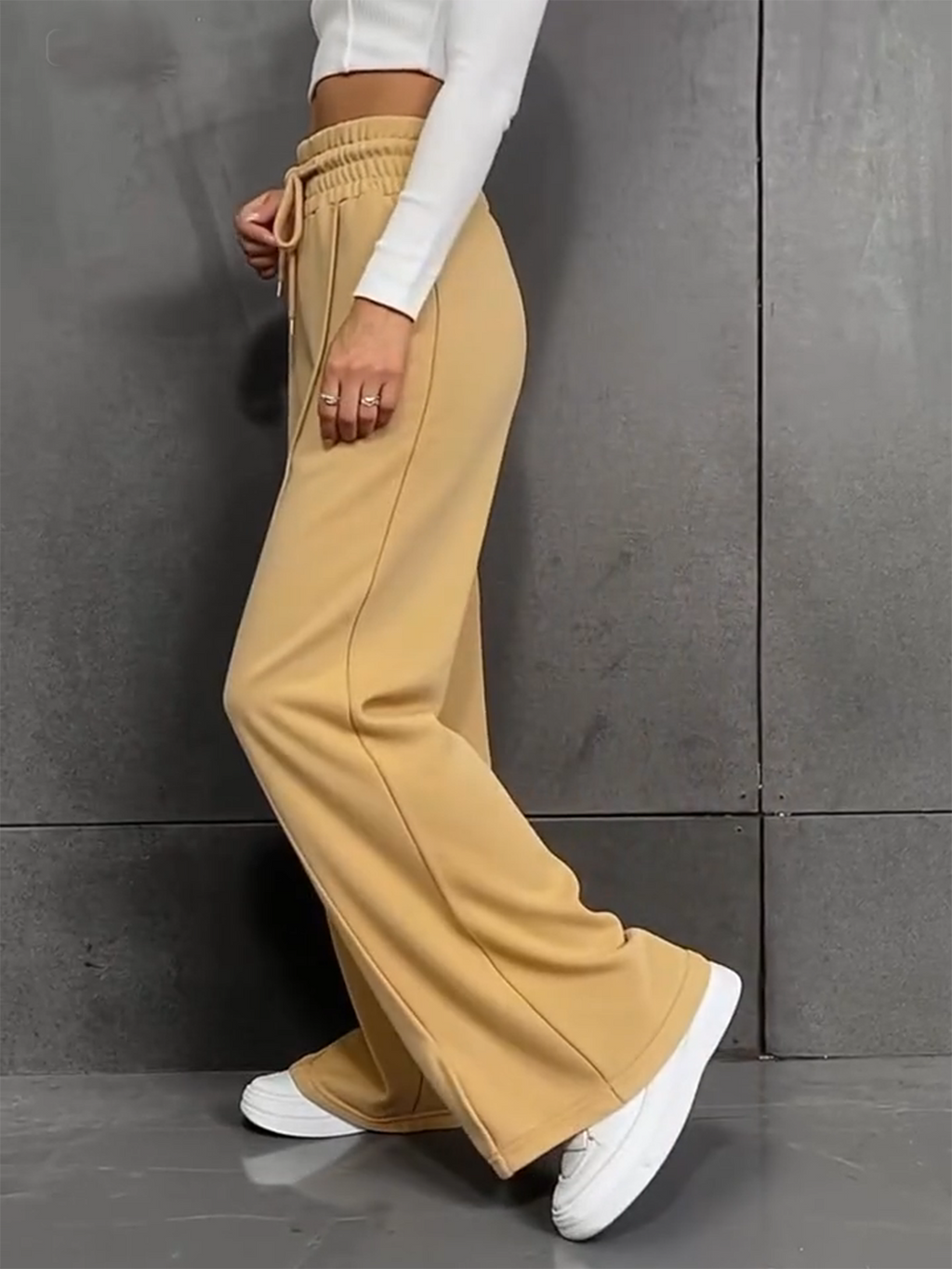 Trish | Straight Loose Sweatpants Wide-leg Pants Outdoor Casual Trousers