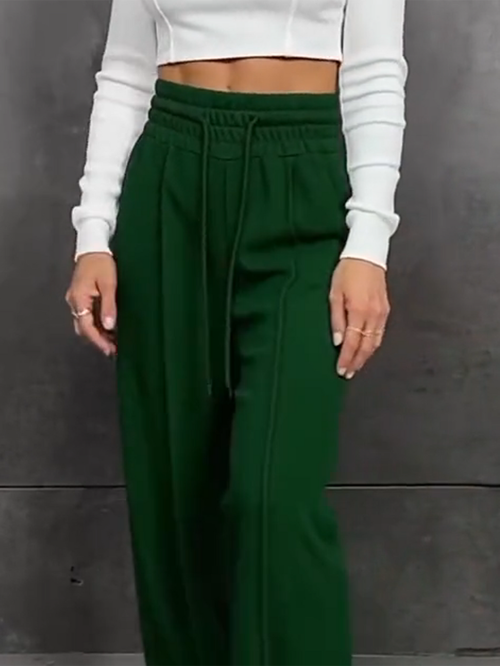 Trish | Straight Loose Sweatpants Wide-leg Pants Outdoor Casual Trousers
