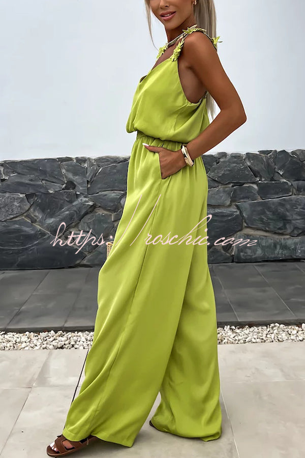 Cosima | Lässiger Overall mit Stickerei