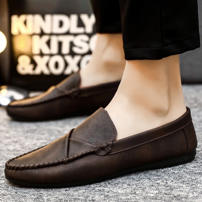 Olioris | Men's Trendy British Casual Leather Shoes