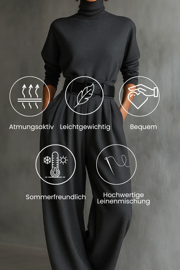 Melian | Jumpsuit mit Rollkragen