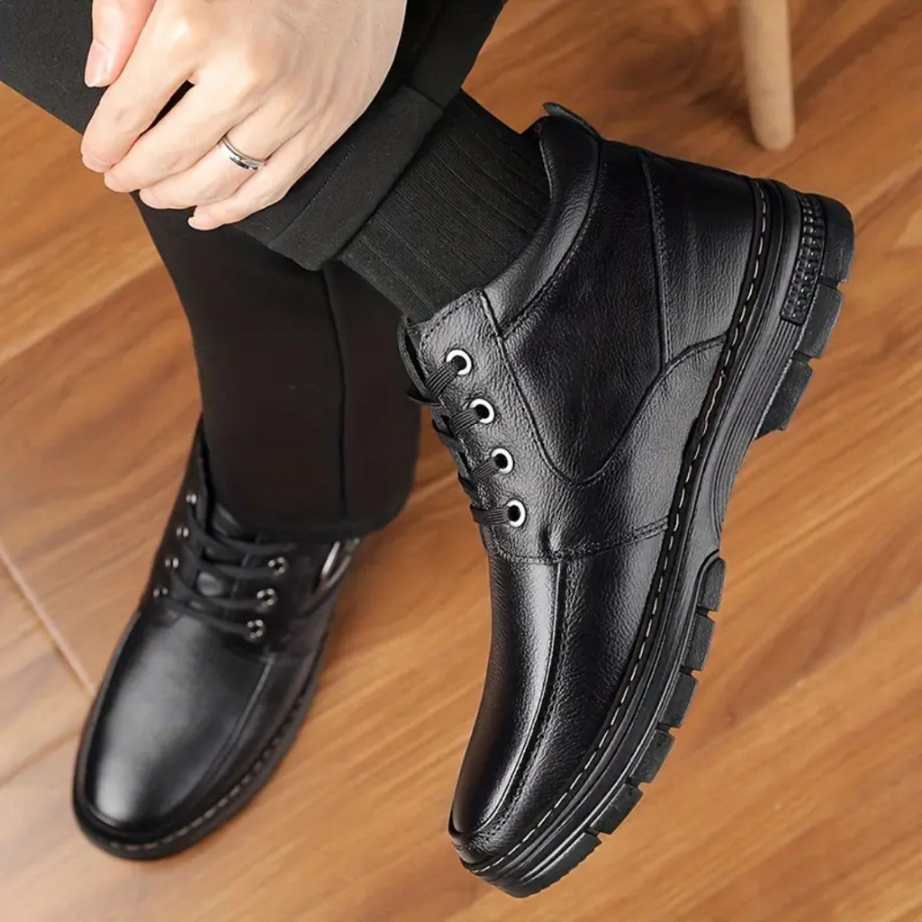 Amarit - Lederstiefel mit Fleece-Futter