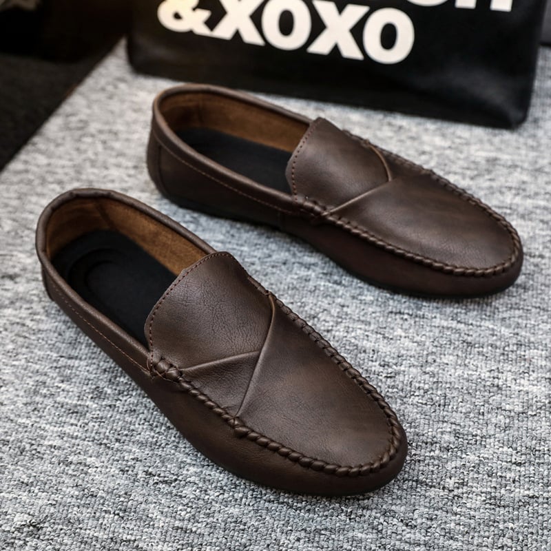 Olioris | Men's Trendy British Casual Leather Shoes