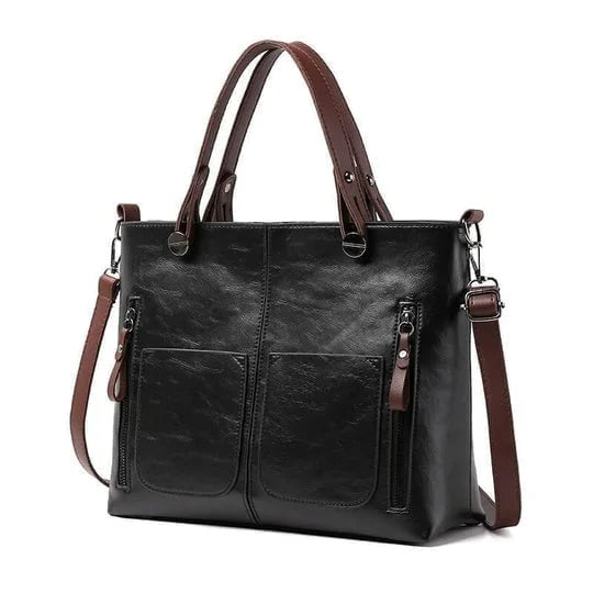 Schultertasche Britney aus Leder – Elegant und Zeitlos