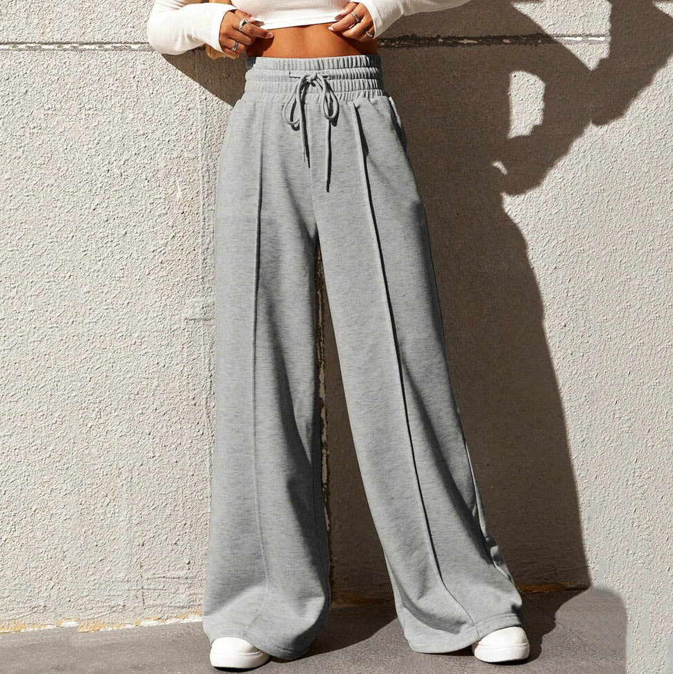 Trish | Straight Loose Sweatpants Wide-leg Pants Outdoor Casual Trousers