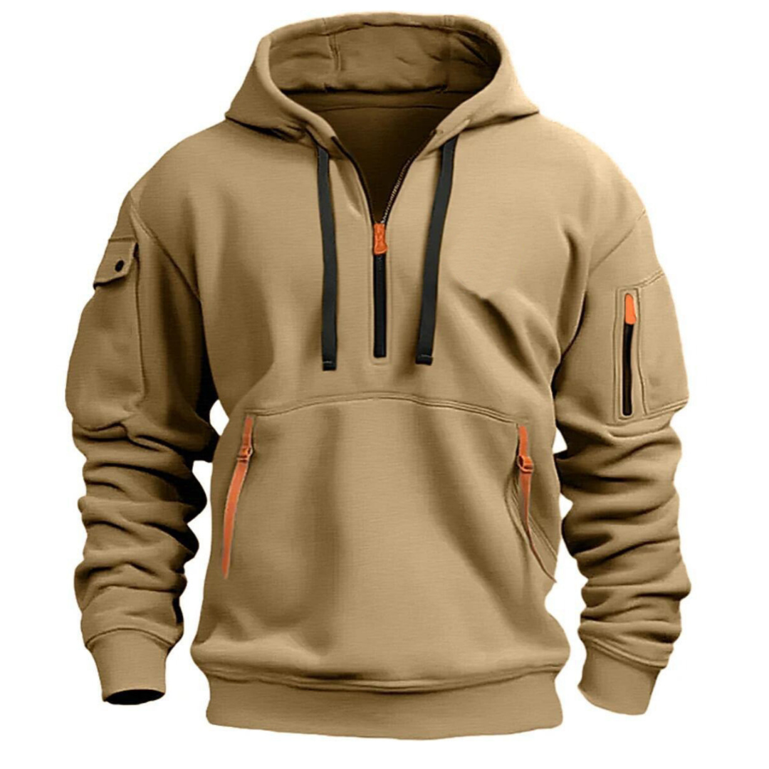Ludomir – Langarm Kapuzenpullover Mit Mehreren Taschen