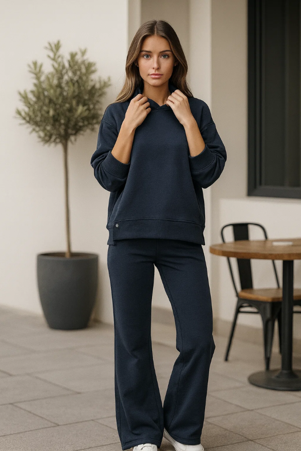 Fely | Freizeit-Hoodie und Trainingshose Set