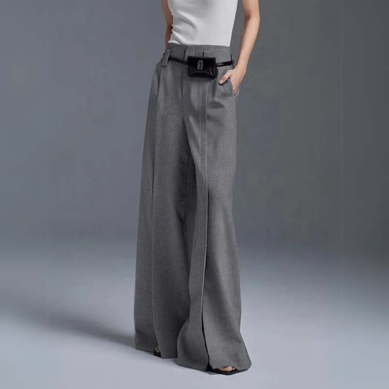 Hochtaillierte Hose