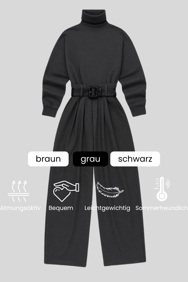 Melian | Jumpsuit mit Rollkragen