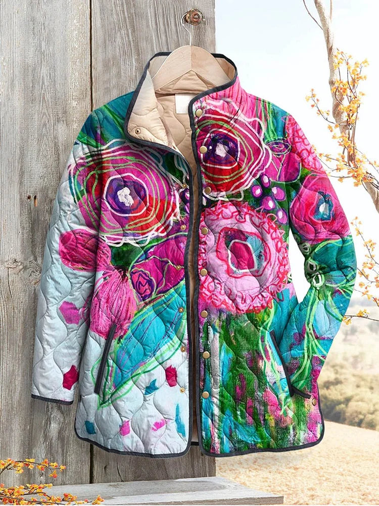 Elegante - Blumenjacke für den Alltag