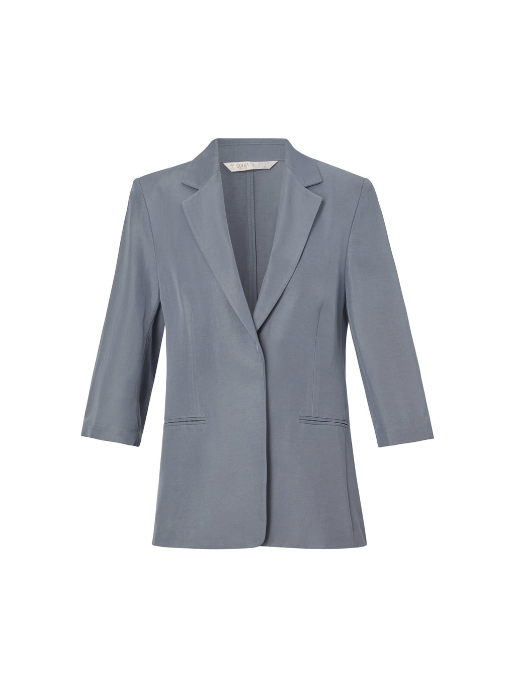 Damenjacke aus einer Mischung aus Acetat, Tencel und Leinen