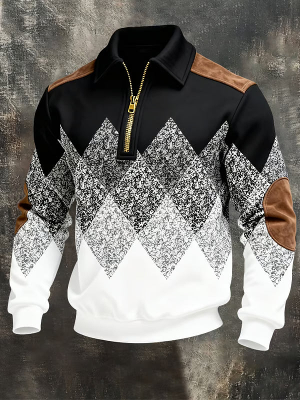 Renshaw | Stylisches Sweatshirt Mit Reißverschluss