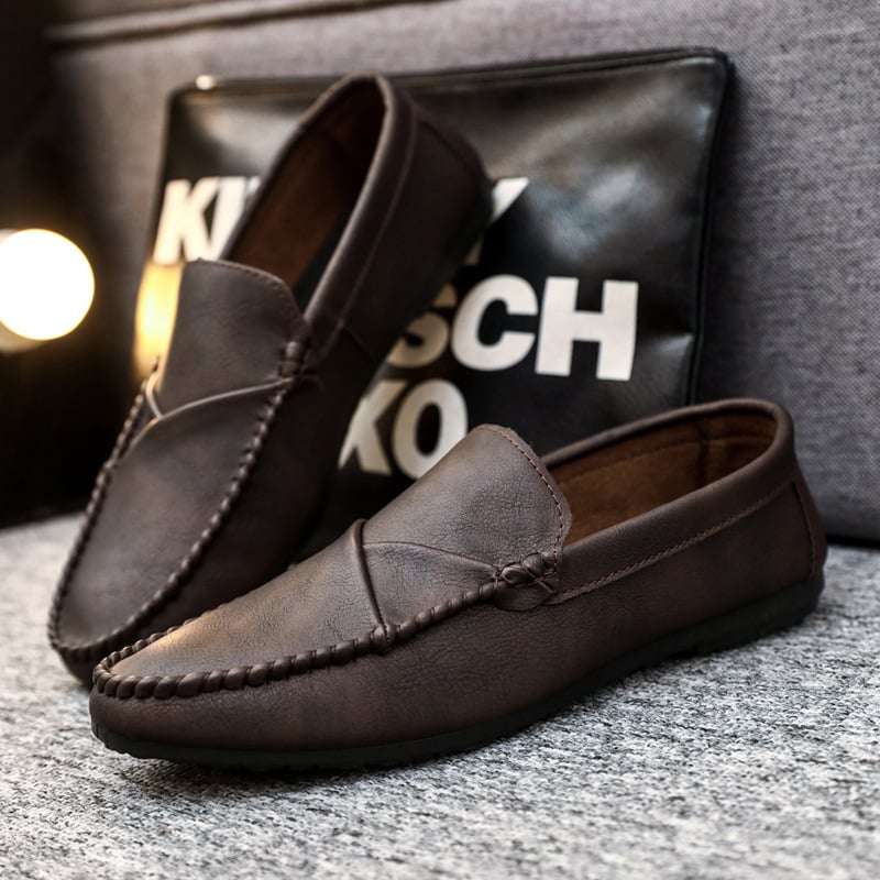 Olioris | Men's Trendy British Casual Leather Shoes