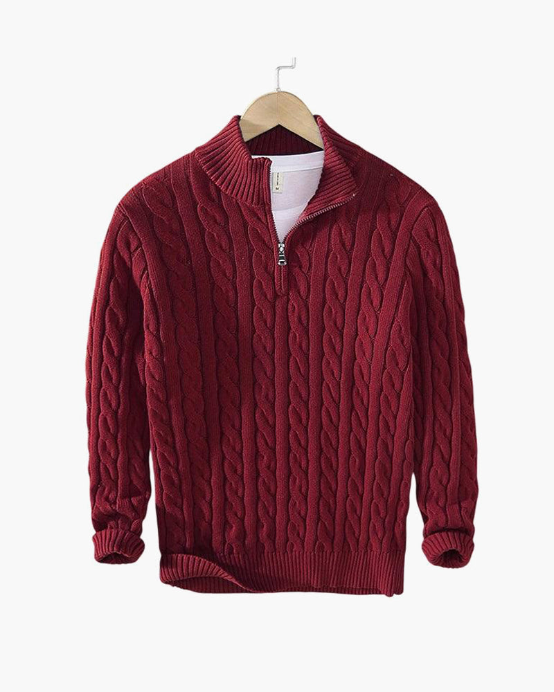 Peter | Kabelstrick-Pullover