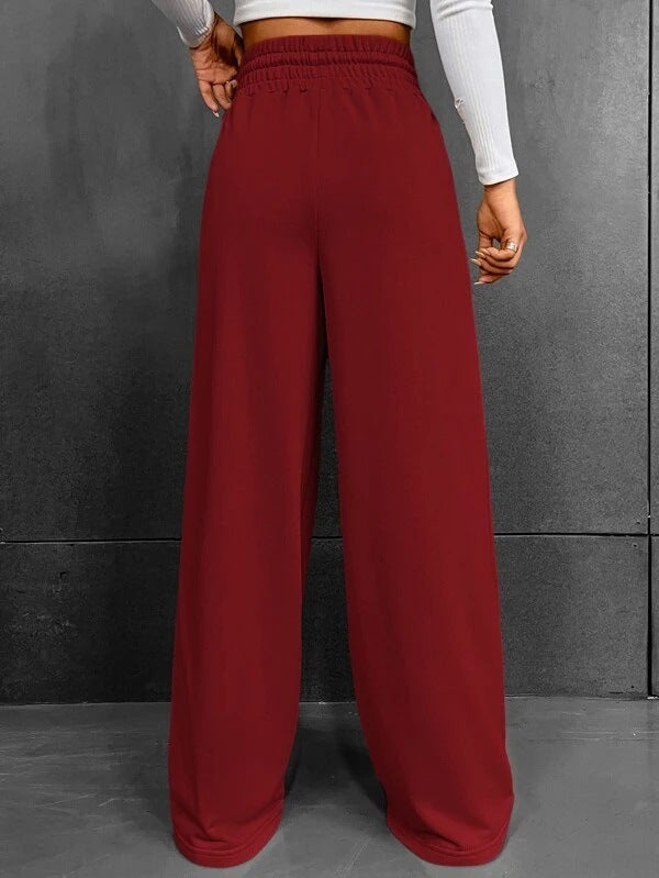 Trish | Straight Loose Sweatpants Wide-leg Pants Outdoor Casual Trousers