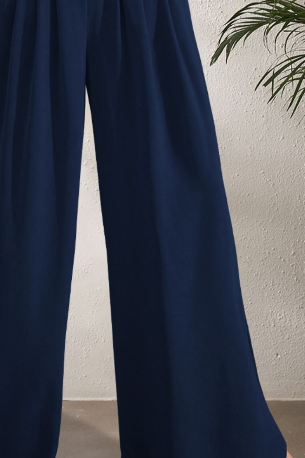 Jueine | Pocketed High Waist Wide Leg Pants