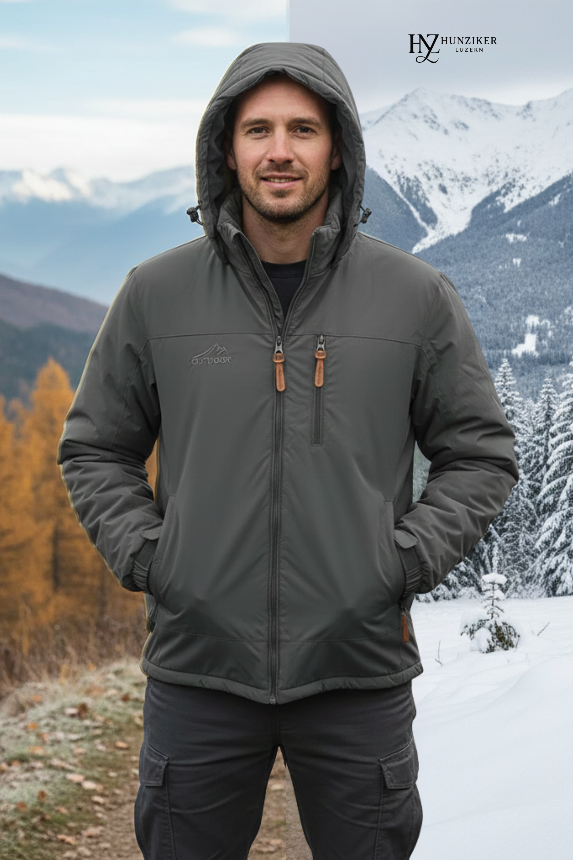 Herren "Polara" Thermo Wintermantel